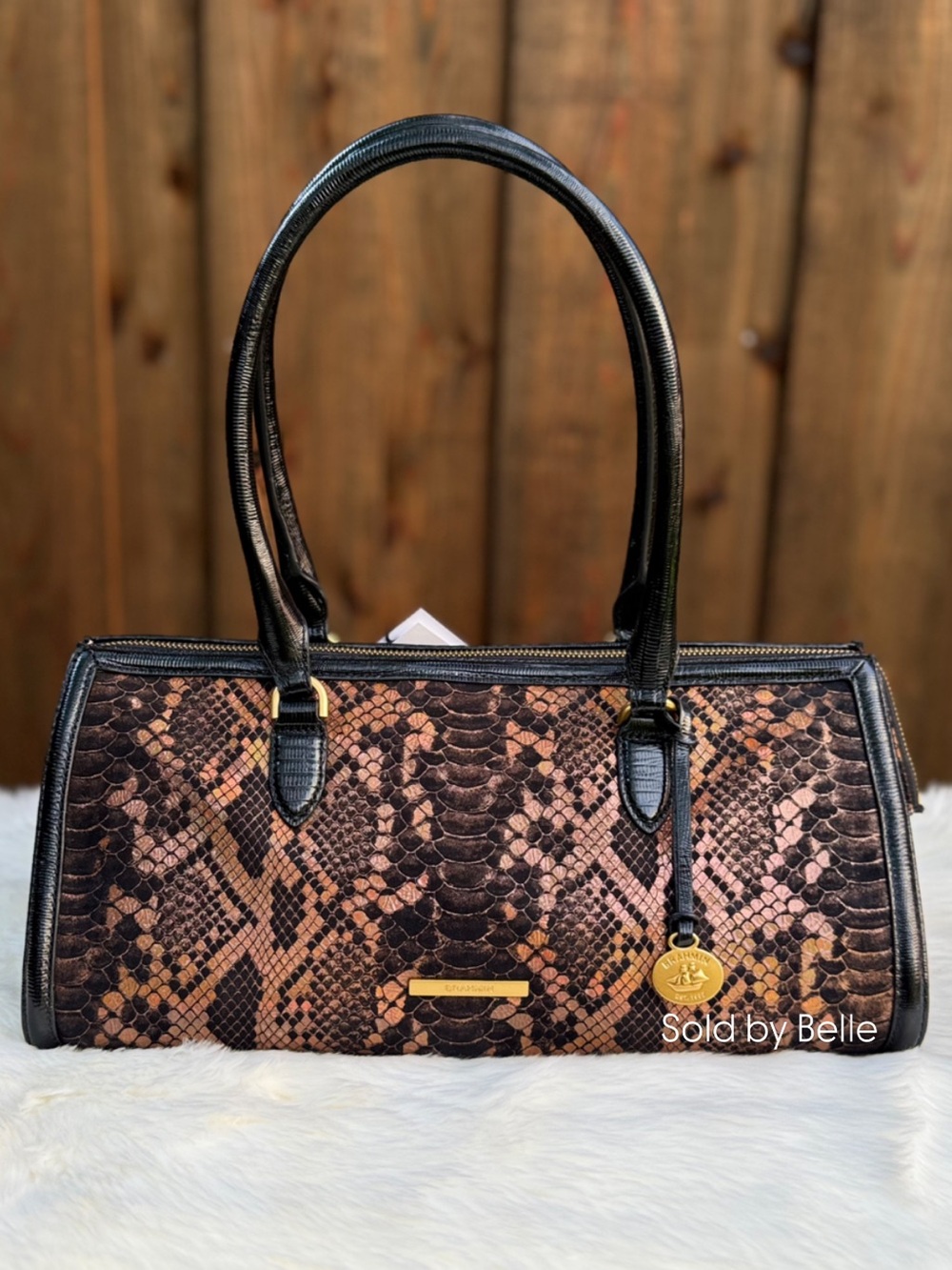 NWT Brahmin Sophia Bronze Captivate Purse